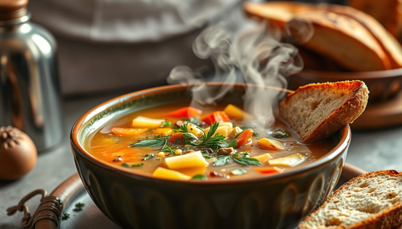 Fresh seasonal cooking dish