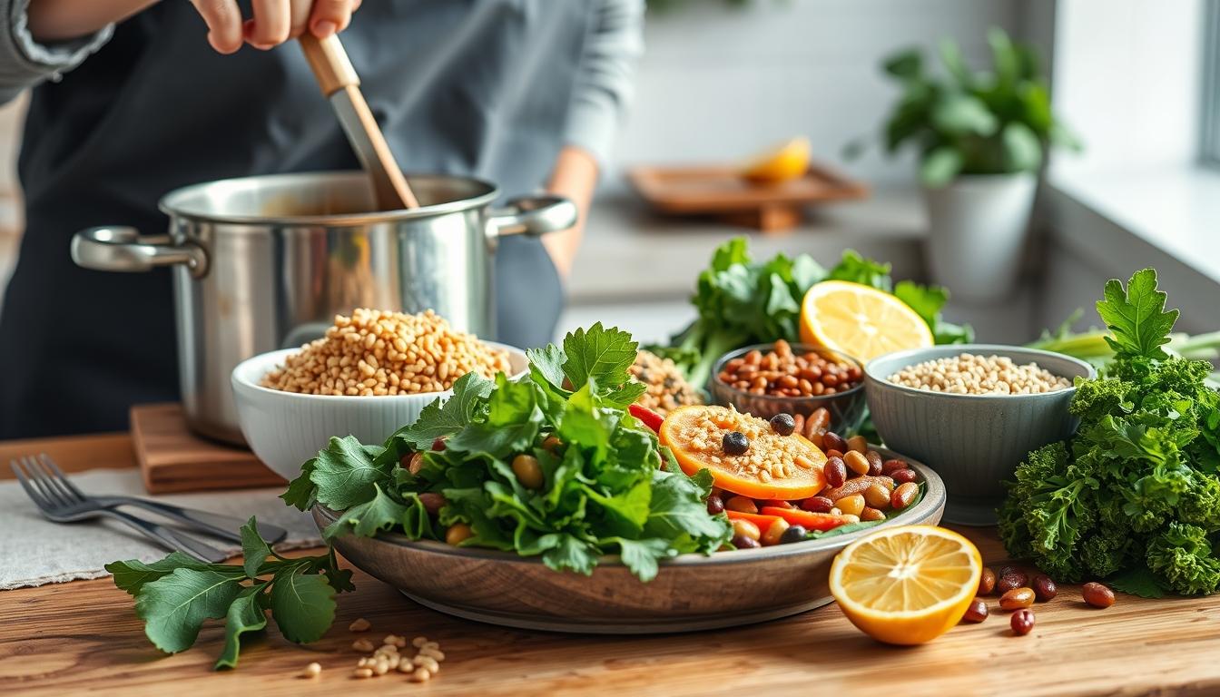 Freshly baked homemade cake in a kitchen setting